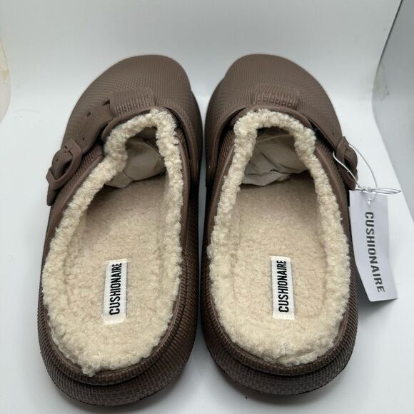 CUSHIONAIRE Women's Fable Cloud Recovery Clog with +Comfort 11 BROWN NEW - Picture 4 of 7